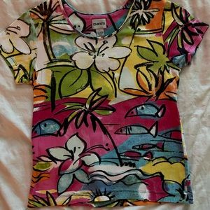 Small Chico’s Island Vintage Top